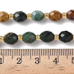 Natur Ozean Jaspis Perlen Stränge&nbsp;G-F809-A36-01