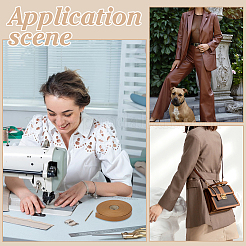 Rubans en cuir pu&nbsp;OCOR-WH0104-16A
