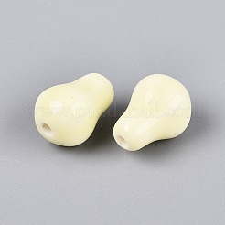 Perles en porcelaine manuelles&nbsp;PORC-Q008-05B
