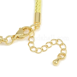 Fabrication de bracelet en fil d'acier tressé&nbsp;KK-CBA6056-03B-G