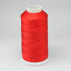Filo nylon, per la fabbricazione di nappe, rosso, 0.3mm, circa 1093.61 iarde (1000 m)/rotolo