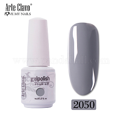 8ml de gel especial para uñas, para estampado de uñas estampado, kit de inicio de manicura barniz, gris, botella: 25x66 mm