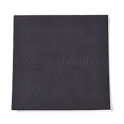 Esponja eva hoja de papel de espuma, con adhesivo en la espalda, cuadrado, negro, 16x16x0.3 cm