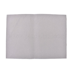 Paño de flocado de joyería, tela autoadhesiva, blanco antiguo, 40x28.9~29 cm