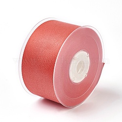 Viskose und Baumwollband, Twillbandband, Fischgrätenband, orange rot, 1 Zoll (25 mm), etwa 50 yards / Rolle (45.72 m / Rolle)