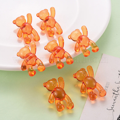 Perles en acrylique transparente&nbsp;MACR-S373-01B-921-1