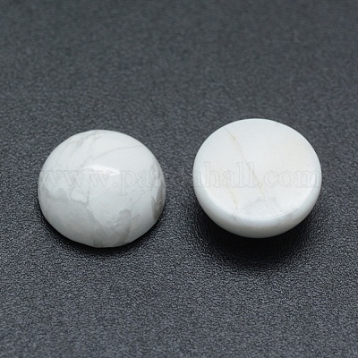 Cabochons en howlite naturelle&nbsp;G-P393-R32-8MM-1