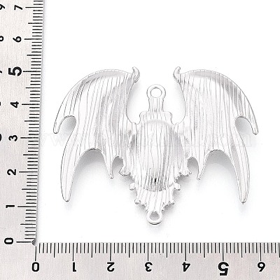 Cabochon-Einstellungen für Fledermausflügelverbinder aus einer Legierung&nbsp;TIBE-N016-06P-1