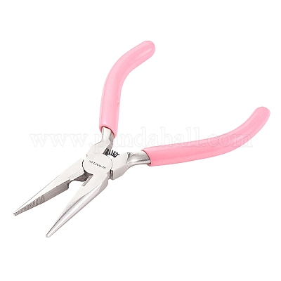Carbon Steel Jewelry Pliers, Long Chain Nose Pliers, Needle Nose