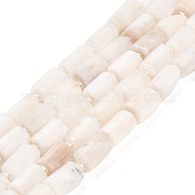 10 Perles En Pierre De Lune Blanche Arc-en-ciel - Rondelles 3-5 Mm - Pour Bijoux DIY - Neuf Fait Main