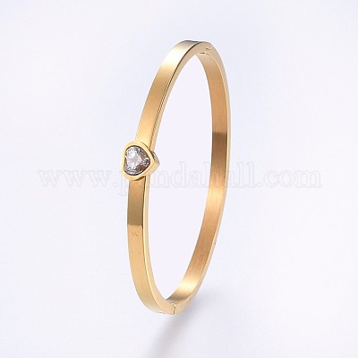 Bracelets en acier inoxydable 304&nbsp;BJEW-P222-08G-1