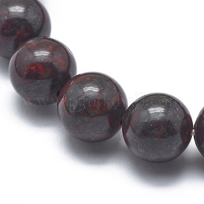 Bracciali elasticizzati con perle di diaspro naturali&nbsp;BJEW-K212-B-040-1