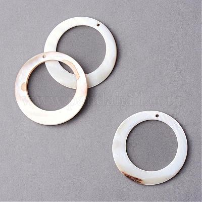 Pendientes de concha de mar&nbsp;SSHEL-Q296-10-1