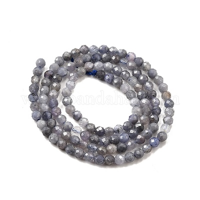 Natürliche Tansanitblau Perlen Stränge&nbsp;G-S387-A01-3mm-1