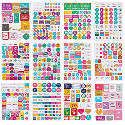 Wholesale CRASPIRE Planner Stickers Set 