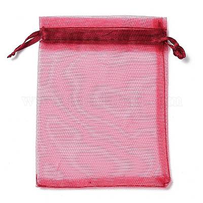 Sacchetti rettangolari in organza con coulisse&nbsp;CON-PW0001-054C-13-1
