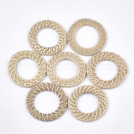Reed caña hecha a mano / anillos de unión de ratán tejidos X-WOVE-T006-035-1
