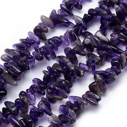 Natural Amethyst Beads Strands X-G-K220-04-1