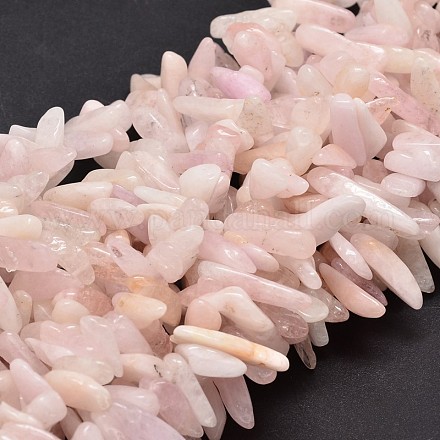 Morganite naturelle perles de puce brins G-E271-58-1