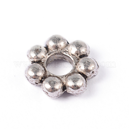 Perles d'espacement de marguerite d'alliage PALLOY-ZN143-AS-NR-1