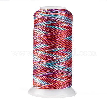 Segment Dyed Round Polyester Sewing Thread OCOR-Z001-B-15-1