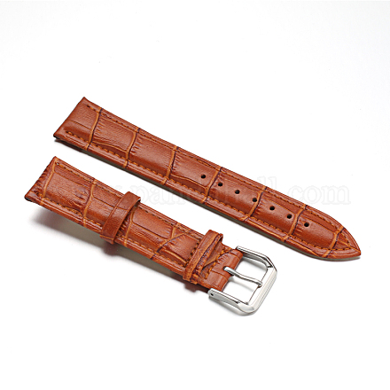 Bracelets de montres en cuir WACH-F017-04E-1