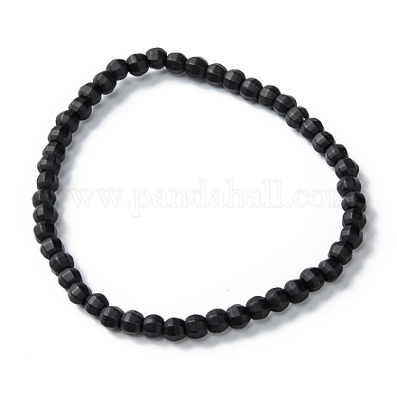 Frosted Glass Beads Stretch Bracelets BJEW-I296-12A-1