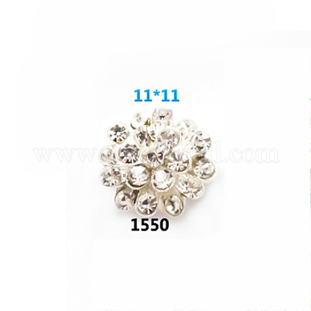 Cabochons Diamante de imitación de la aleación MRMJ-R056-03A-1