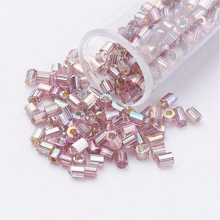 Perlas de vidrio de taladro redondo de dos-agujeros 11/0 SEED-G006-2mm-640-1