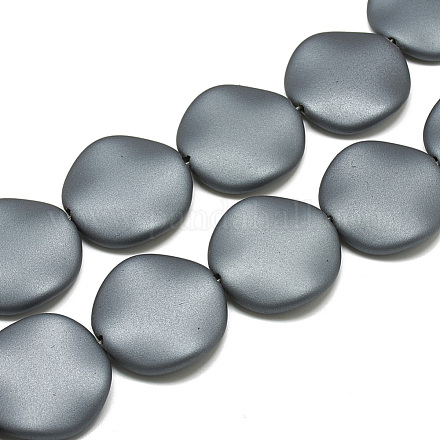 Perles acryliques de style caoutchouté MACR-Q228-06B-1