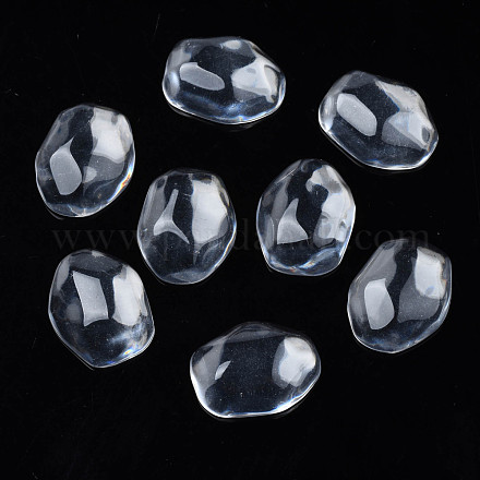 Cabujones de resina transparente CRES-N031-008A-A01-1