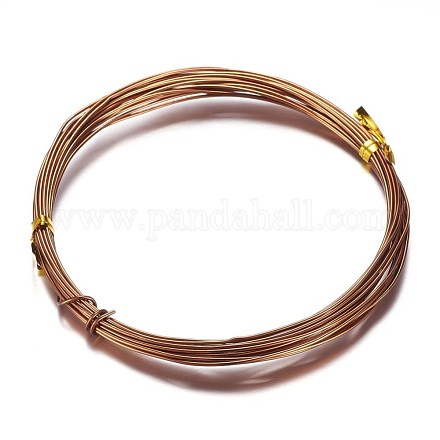 Round Aluminum Craft Wire AW-D009-1mm-10m-18-1