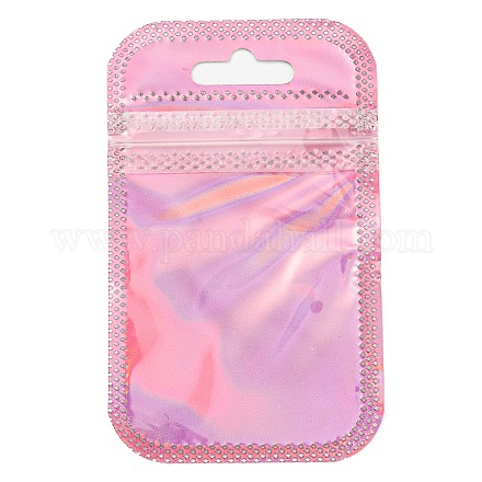 Bolsas con cierre zip yinyang de embalaje láser de plástico OPP-D003-04A-1