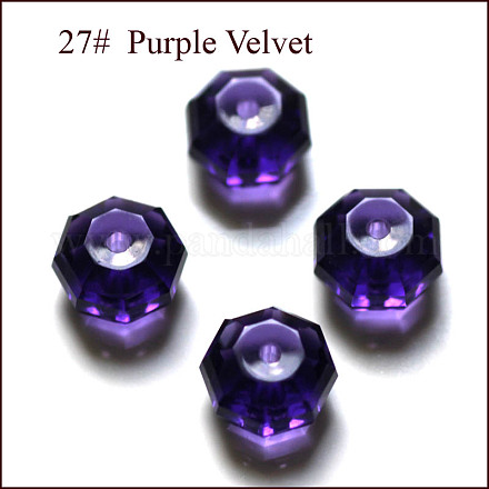 Perles d'imitation cristal autrichien SWAR-F083-4x6mm-27-1