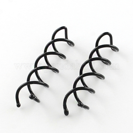 Spirale Spin Schraube Eisen Haarspangen X-IFIN-R207-09-1
