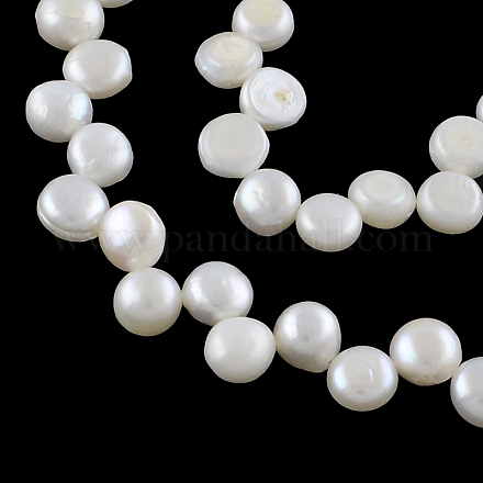 Brins de perles de culture d'eau douce naturelles X-PEAR-R013-14-1