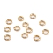 304 Stainless Steel Open Jump Rings, Round Ring, Metal Connectors for DIY Jewelry Crafting and Keychain Accessories, Real 18K Gold Plated, 20 Gauge, 5x0.8mm, Inner Diameter: 3.4mm