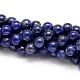 Lapis lazuli naturale perle tonde fili X-G-I181-09-4mm-1