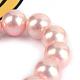 Bracelets extensibles de perle en coquillage BJEW-Q674-8mm-08-2