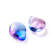 Perles en verre transparentes X-EGLA-L026-B02-2
