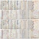 100 hojas 50 patrones encaje tema álbum de recortes almohadillas de papel DIY-WH0430-008A-1