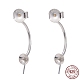 925 dado auricolare in argento sterling X-STER-I014-14S-1