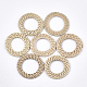 Reed caña hecha a mano / anillos de unión de ratán tejidos X-WOVE-T006-035-1
