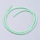 Chapelets de perles en verre imitation jade GLAA-G045-A08-2