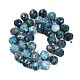 Chapelets de perles en apatite naturelle&nbsp;G-G182-B42-06-3