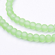 Chapelets de perles en verre transparent GLAA-S031-4mm-29-3