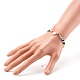 Bracelets de perles tressées en fil de nylon de verre électrolytique BJEW-JB06360-04-3