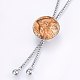 304 Stainless Steel Lariat Necklaces NJEW-F221-01P-08-2