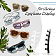 Dicosmetic 2 set 2 colori Torre espositiva per occhiali in acrilico a 5 livelli ODIS-DC0001-01-4