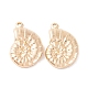 Pendente in ottone&nbsp;KK-S376-11G-1
